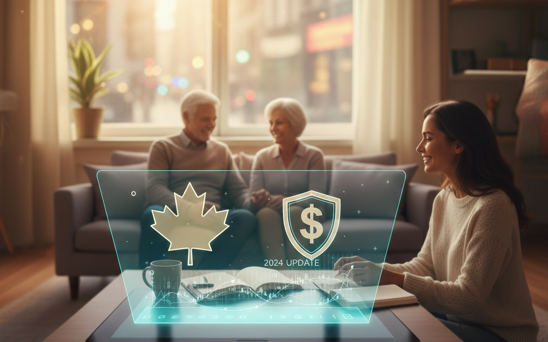 2024年加拿大公共养老金最新动态与退休福利调整示意图