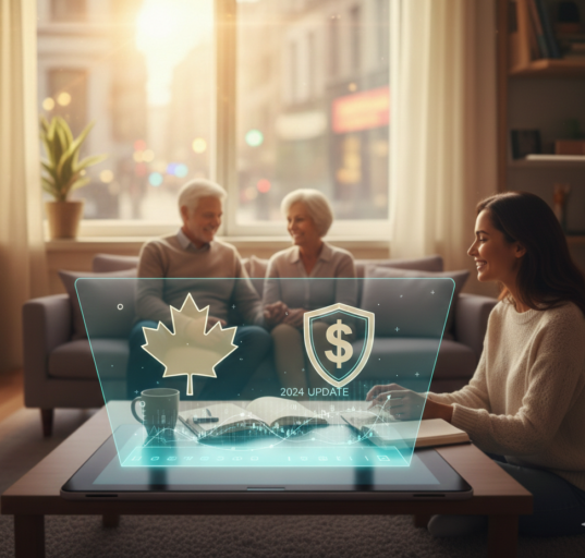 2024年加拿大公共养老金最新动态与退休福利调整示意图